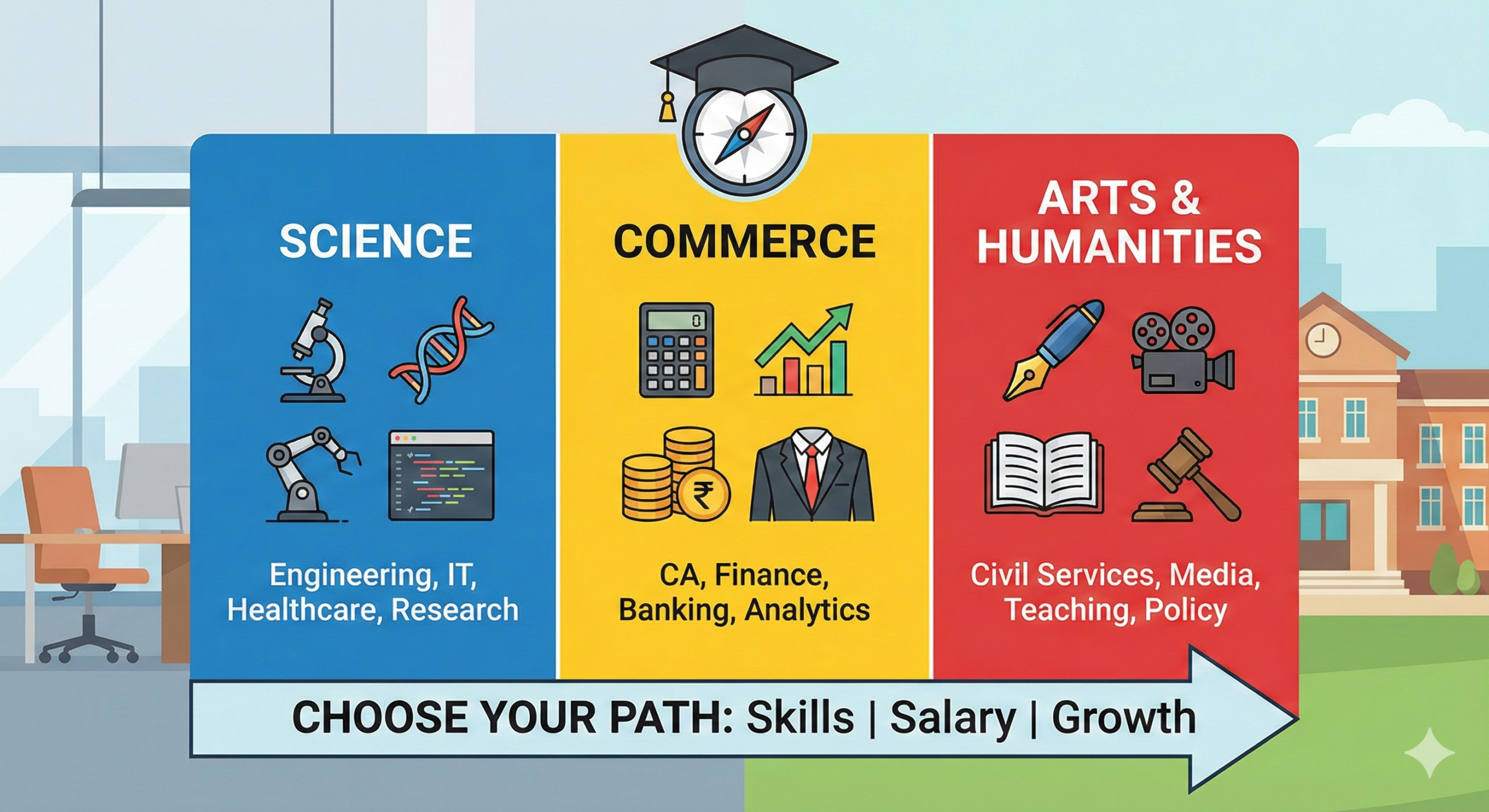 best-career-options-after-graduation-india